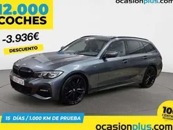 Gris Usado 2019 BMW 330 Familiar | 39.364 € (Caro)