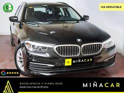 Negro Usado 2018 BMW 520 Familiar | 19.790 € (Precio justo)