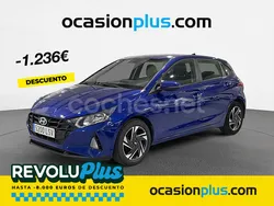 Azul Usado 2021 Hyundai i20 Berlina | 13.250 € (Precio justo)