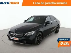 Verde Usado 2020 Mercedes C180 AMG line Berlina | 26.856 €
