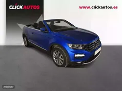 Azul Usado 2021 VW T-Roc Cabriolet Style Descapotable | 20.400 € (Un poco caro)