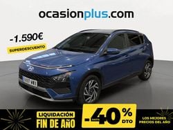 Azul Usado 2024 Hyundai Bayon SUV | 17.490 € (Precio justo)