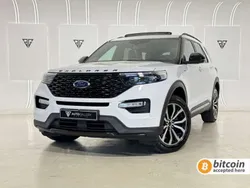 Blanco Usado 2021 Ford Explorer ST-Line SUV | 38.500 € (Un poco caro)