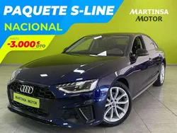 Azul Usado 2020 Audi A4 S-Line Berlina | 28.800 € (Precio justo)
