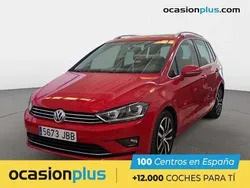 Rojo Usado 2014 VW Golf Sportsvan Sportline Monovolumen | 11.150 € (Precio justo)