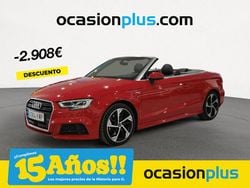 Rojo Usado 2019 Audi A3 Cabriolet S-Line Descapotable | 31.990 € (Caro)