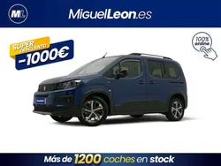 Azul Usado 2021 Peugeot Rifter GT Monovolumen | 17.985 € (Precio justo)