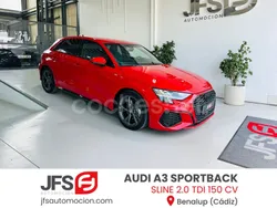 Rojo Usado 2020 Audi A3 Sportback S-Line Berlina | 28.000 € (Caro)