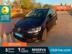 Negro Usado 2013 VW Sharan Advance Monovolumen | 11.490 € (Buen precio)