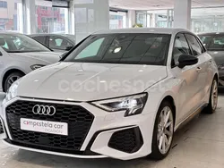 Blanco Usado 2021 Audi A3 Sportback S-Line Berlina | 24.990 € (Precio justo)
