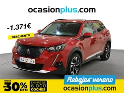 Rojo Usado 2021 Peugeot 2008 Allure SUV | 15.090 € (Precio justo)
