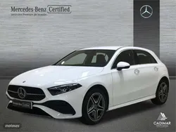 Blanco polar Usado 2024 Mercedes A250 AMG line Berlina | 37.900 € (Precio justo)