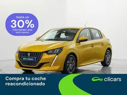Amarillo Usado 2021 Peugeot 208 Active Utilitario | 13.990 € (Precio justo)