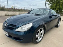 Azul Usado 2005 Mercedes SLK200 Descapotable | 9900 € (Precio justo)