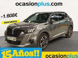 Gris Usado 2022 Peugeot 2008 GT SUV | 15.537 € (Precio justo)