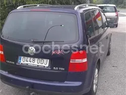 Azul Usado 2004 VW Touran Highline Monovolumen | 3750 € (Precio justo)