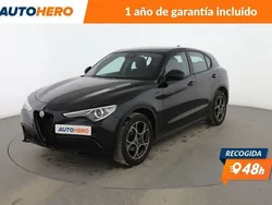 Negro Usado 2021 Alfa Romeo Stelvio Sprint SUV | 32.499 € (Precio justo)