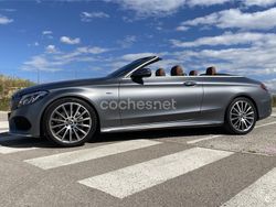 Gris / plata Usado 2017 Mercedes C220 Descapotable | 30.900 € (Caro)