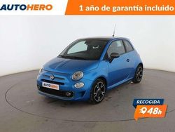 Azul Usado 2019 Fiat 500 S Utilitario | 9799 € (Precio justo)