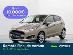 Marrón Usado 2016 Ford Fiesta Titanium Utilitario | 9490 € (Precio justo)