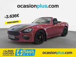 Rojo Usado 2019 Fiat 124 Lusso Descapotable | 22.950 €