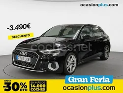 Negro Usado 2020 Audi A3 Sportback Advanced Plus Berlina | 23.550 € (Precio justo)