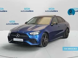 Azul Usado 2024 Mercedes C230 Berlina | 44.342 € (Un poco caro)