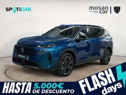 Azul Usado 2024 Peugeot 5008 Allure Monovolumen | 34.900 € (Un poco caro)