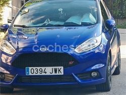Azul Usado 2017 Ford Fiesta ST Berlina | 14.500 €