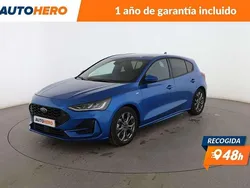 Azul Usado 2022 Ford Focus ST-Line Berlina | 18.666 € (Un poco caro)