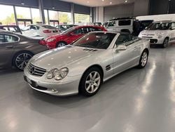 Gris / plata Usado 2002 Mercedes SL500 Descapotable | 21.900 € (Caro)