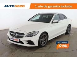 Blanco Usado 2020 Mercedes C200 AMG line Berlina | 29.523 € (Un poco caro)