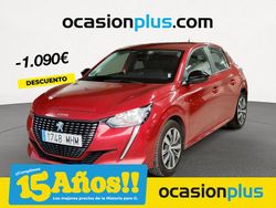 Rojo Usado 2023 Peugeot 208 Active Utilitario | 12.590 € (Precio justo)