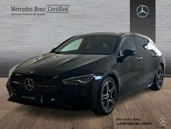 Negro Usado 2024 Mercedes CLA200 AMG line Familiar | 38.500 € (Precio justo)