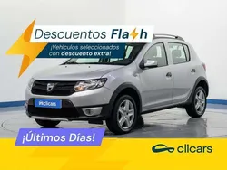 Gris Usado 2014 Dacia Sandero Stepway Utilitario | 8990 € (Precio justo)