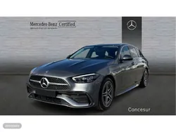 Gris selenita Usado 2022 Mercedes C220 Familiar | 40.500 € (Precio justo)
