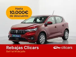 Rojo Usado 2022 Dacia Sandero Comfort Utilitario | 12.290 €