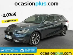 Gris Usado 2021 Seat Leon ST FR Familiar | 20.355 € (Buen precio)