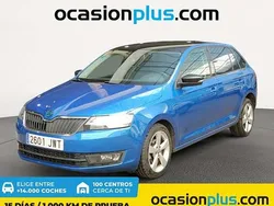 Azul Usado 2017 Skoda Rapid Style Utilitario | 13.490 €