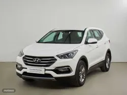 Pure white Usado 2017 Hyundai Santa Fe SUV | 18.990 € (Precio justo)