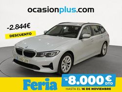 Gris Usado 2021 BMW 318 Familiar | 20.950 € (Buen precio)