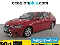 Rojo Usado 2017 Lexus CT200h Executive Line Utilitario | 18.950 € (Precio justo)