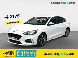 Blanco Usado 2019 Ford Focus ST-Line Berlina | 17.350 € (Precio justo)