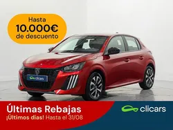 Rojo Usado 2024 Peugeot 208 Active Utilitario | 14.990 € (Precio justo)
