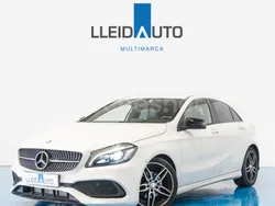 Blanco Usado 2016 Mercedes A180 AMG line Berlina | 17.990 € (Buen precio)