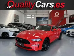 Rojo Usado 2021 Ford Mustang GT Fastback Coupe | 47.400 € (Precio justo)