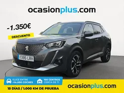Gris / plata Usado 2021 Peugeot 2008 Allure SUV | 14.450 € (Precio justo)