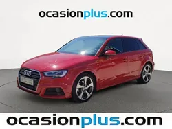 Rojo Usado 2018 Audi A3 Sportback S-Line Utilitario | 16.819 € (Buen precio)
