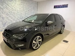 Negro Usado 2015 Seat Leon FR Familiar | 11.999 € (Buen precio)