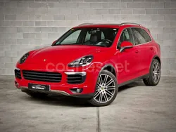 Rojo Usado 2015 Porsche Cayenne S SUV | 32.900 € (Precio justo)